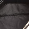 Black Fendi FF Leather Zip Clutch