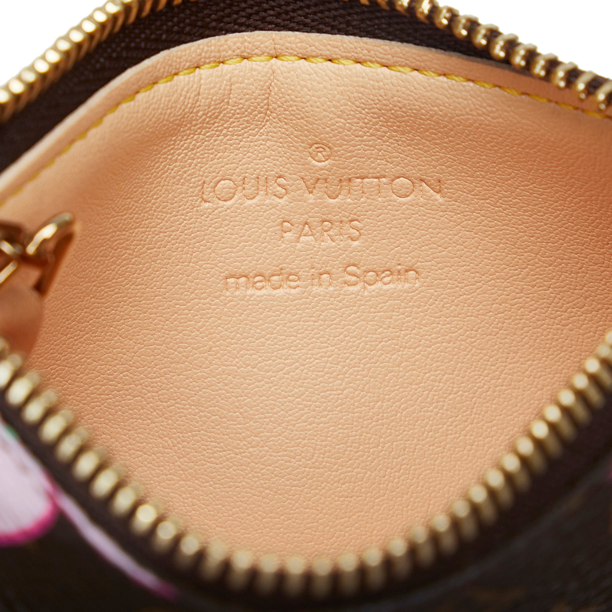 Louis Vuitton Monogram Cherry Blossom Key Pouch - Brown Keychains,  Accessories - LOU764927