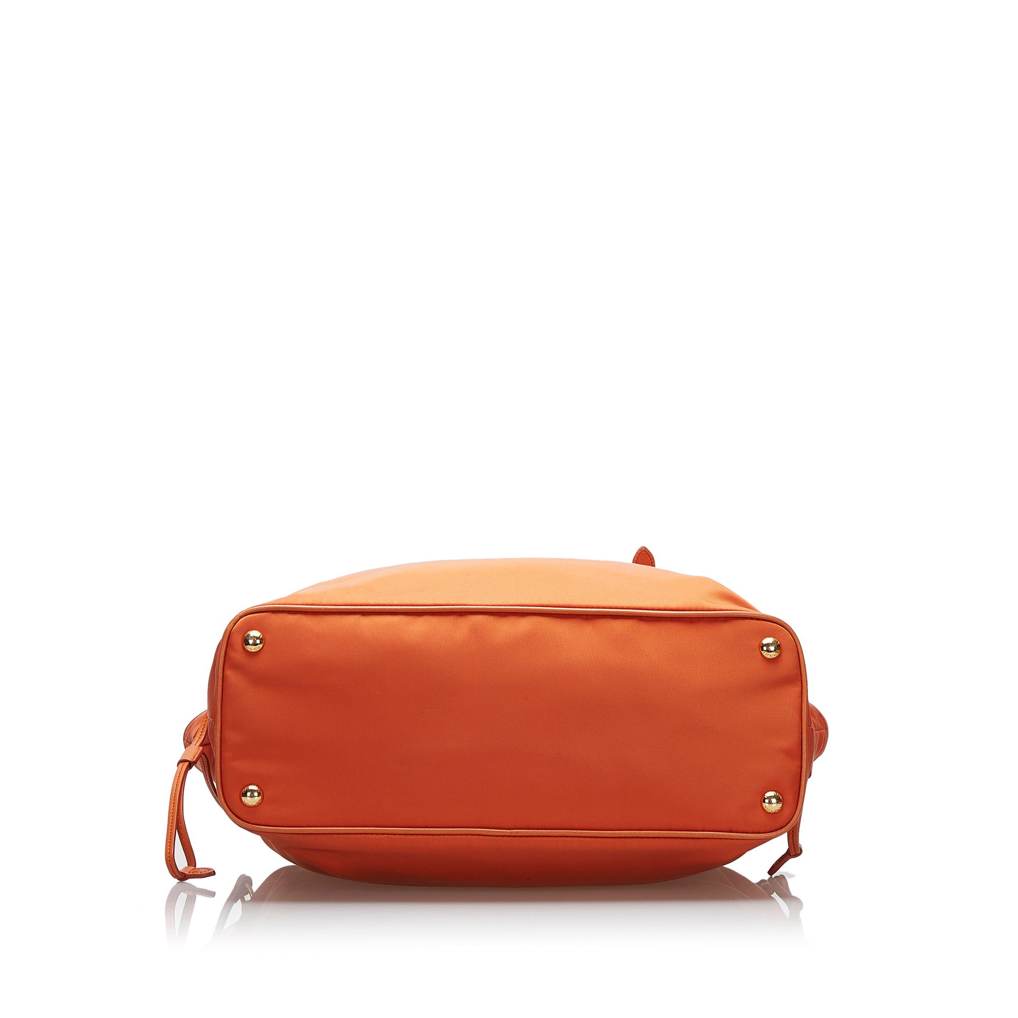 Orange Prada Tessuto Tote Bag – Designer Revival