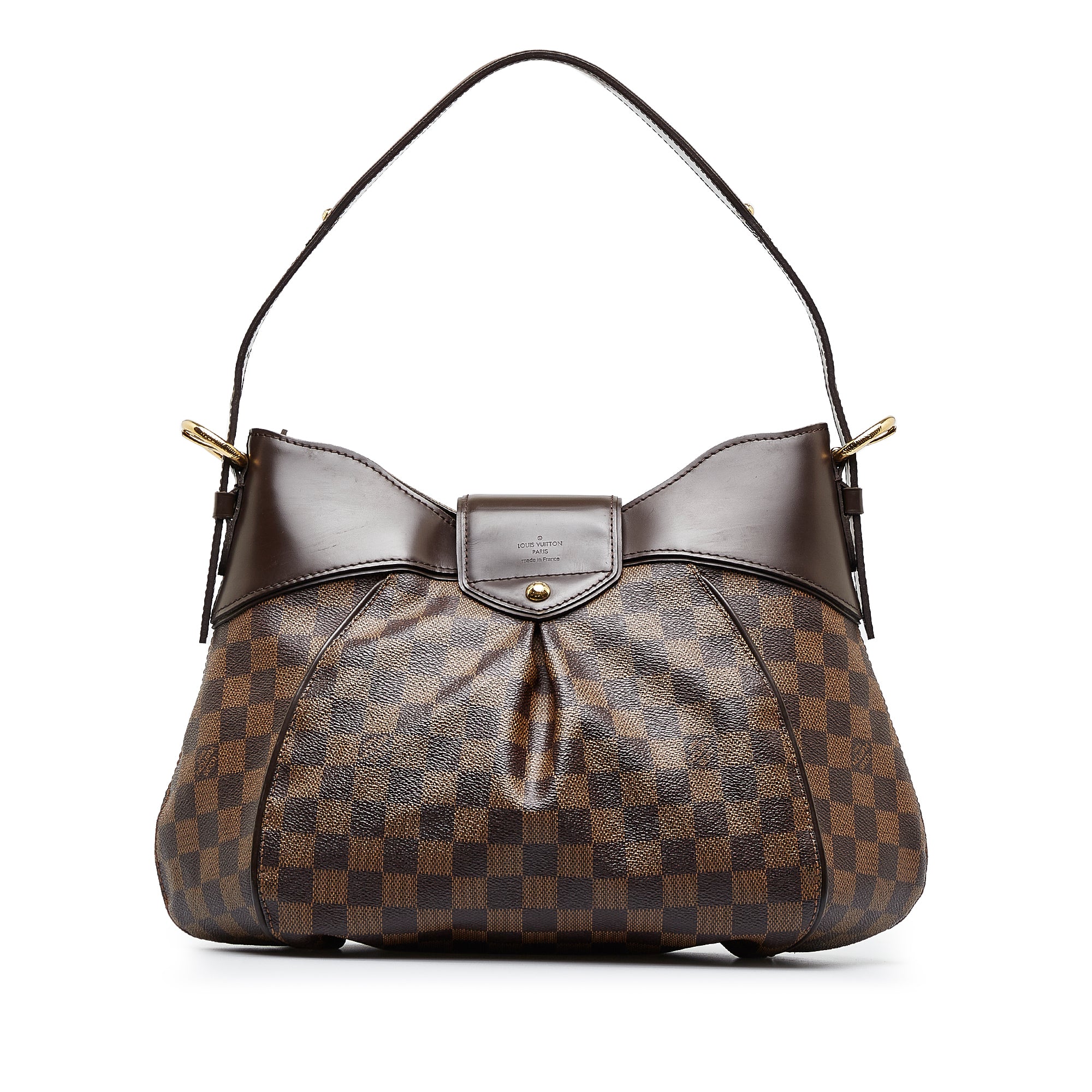 Louis Vuitton Damier Ebene Sistina PM - Brown Hobos, Handbags