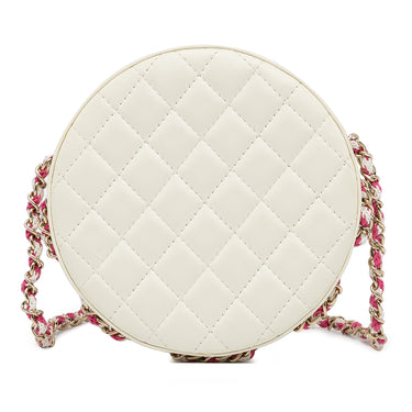 White Chanel La Pausa Crossbody Bag - Designer Revival