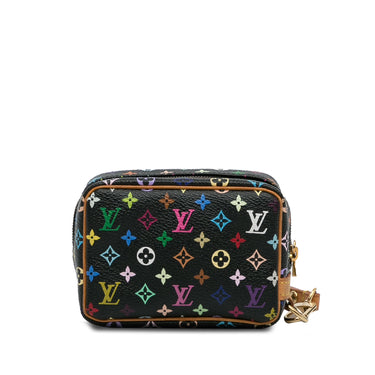 Black Louis Vuitton Monogram Multicolore Trousse Wapity Pouch - Designer Revival