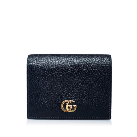 Black Gucci GG Marmont Small Wallet