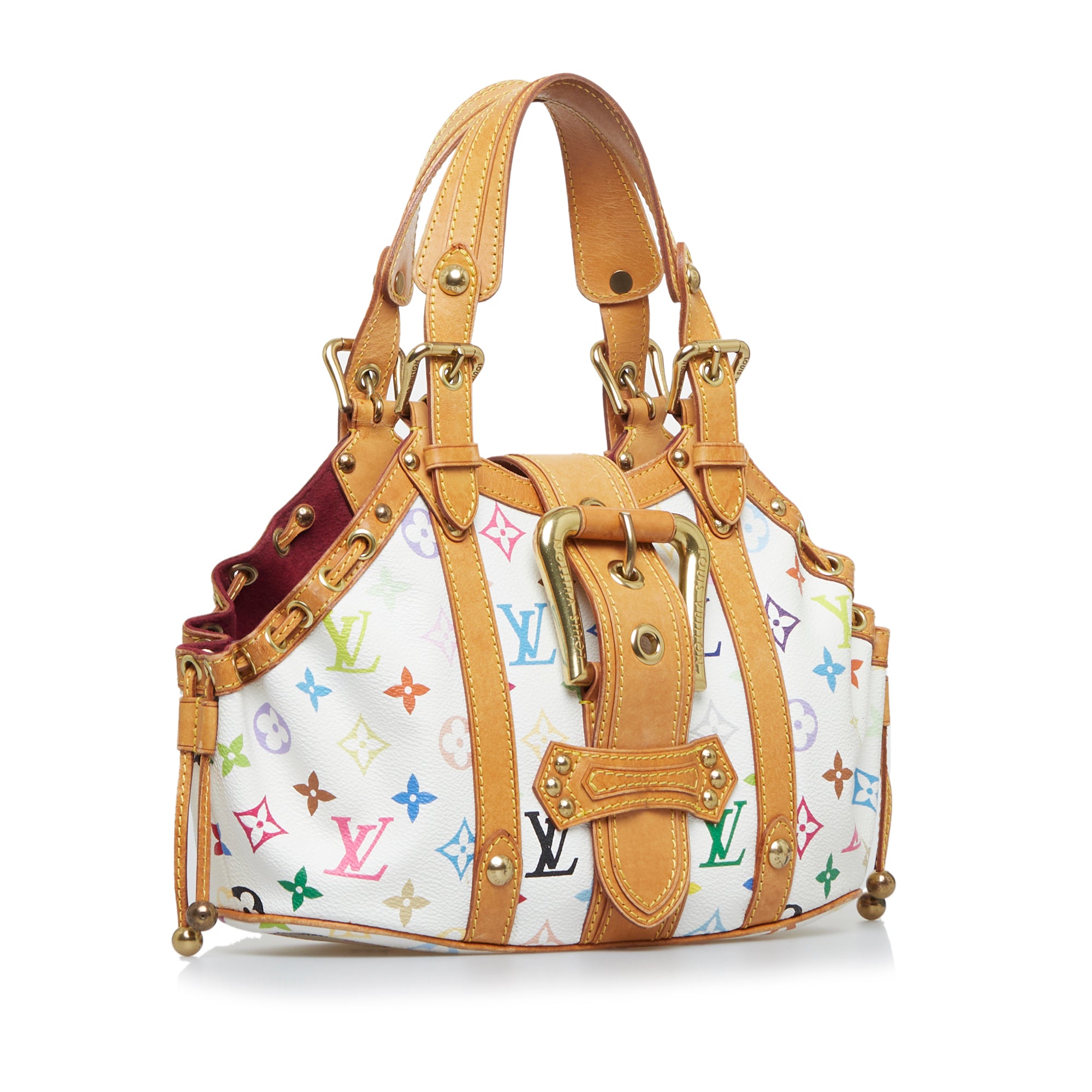 Louis+Vuitton+Theda+Tote+GM+Brown+Canvas for sale online