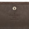 Brown Louis Vuitton Epi Portefeuille Sarah Long Wallet