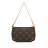 Brown Louis Vuitton Monogram Mini Pochette Accessoires Baguette
