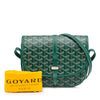 Green Goyard Goyardine Belvedere PM Crossbody Bag
