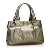 Gold Ferragamo Vara Handbag