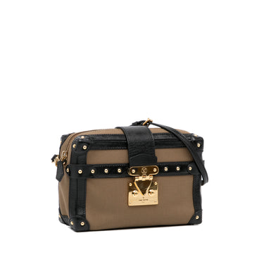 Brown Louis Vuitton Petite Malle Soft MM Crossbody Bag - Designer Revival