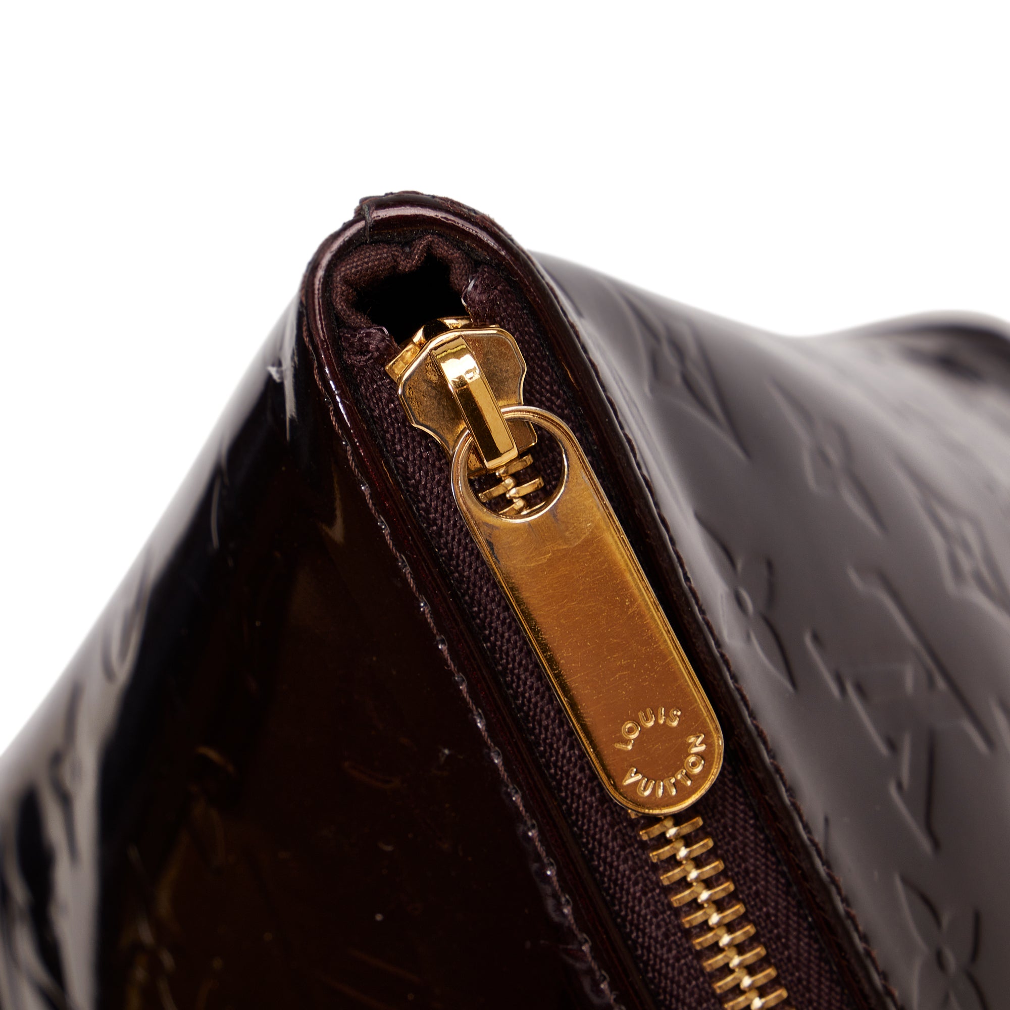 Louis Vuitton - Bellevue PM Monogram Vernis Leather Amarante