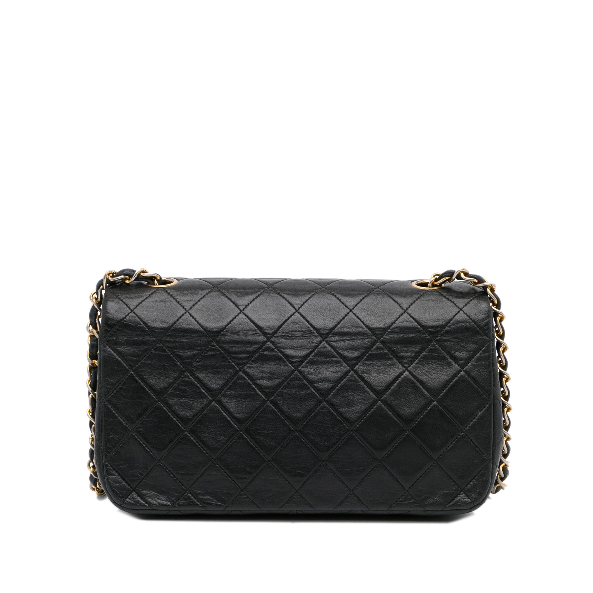 Black Chanel CC Matelasse Lambskin Flap Crossbody – Designer Revival