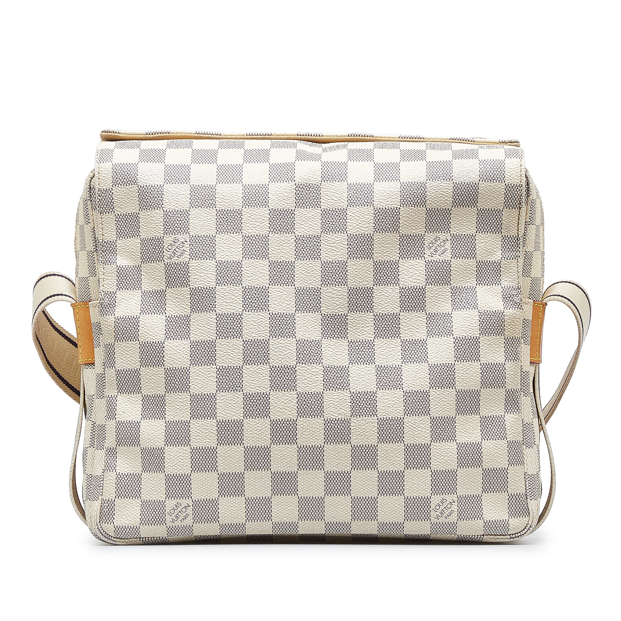 Louis Vuitton, Bags, Louis Vuitton Damier Azur Naviglio Crossbody Bag