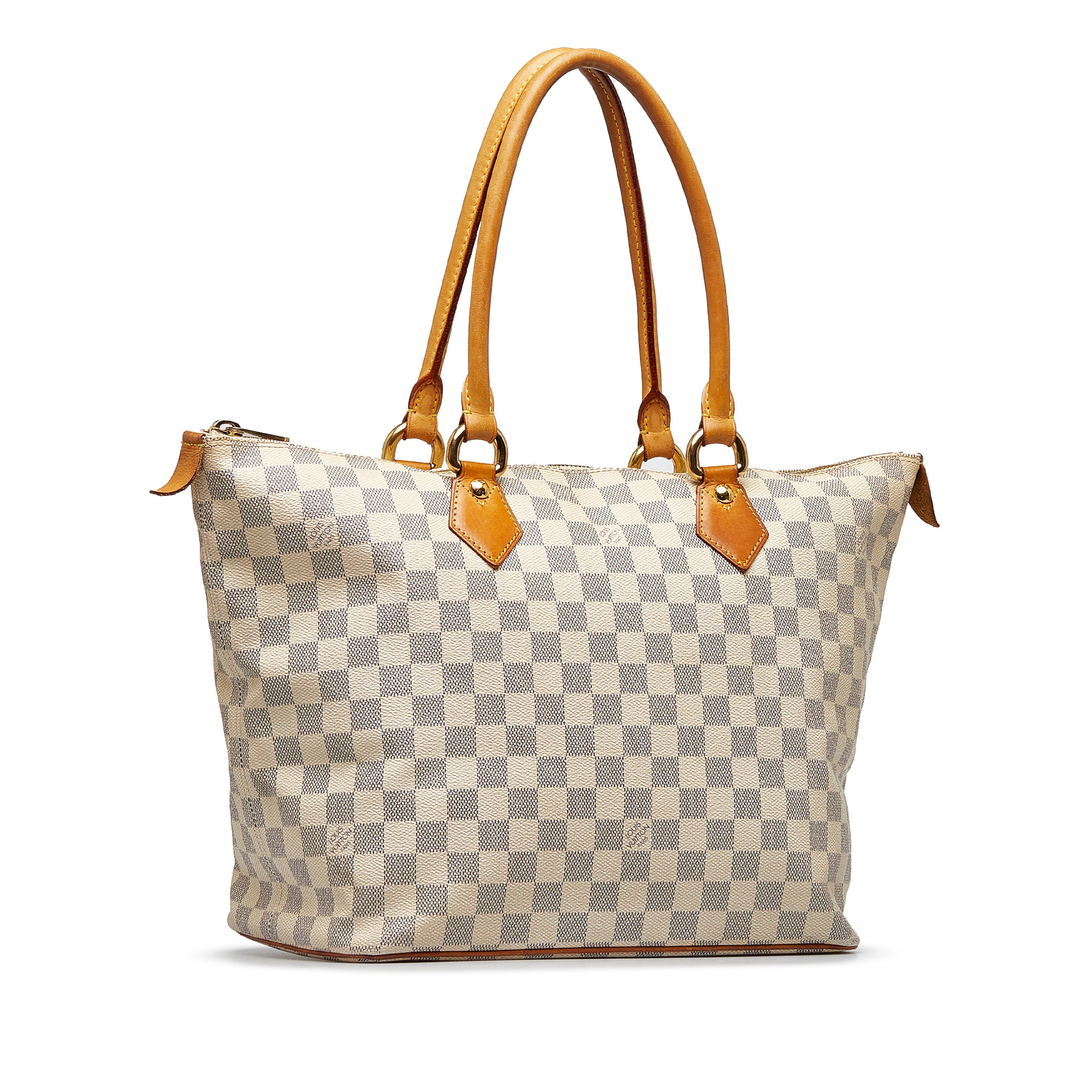 LOUIS VUITTON SALEYA MM DAMIER AZURE, What Fits In My Bag, Review