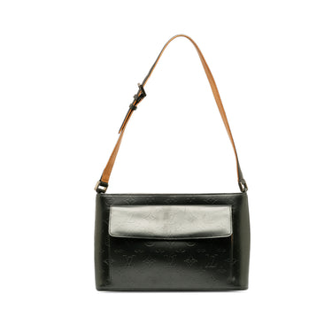 Gray Louis Vuitton Monogram Mat Alston Shoulder Bag - Designer Revival