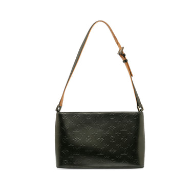 Gray Louis Vuitton Monogram Mat Alston Shoulder Bag - Designer Revival