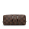 Brown Louis Vuitton Damier Ebene Keepall Bandouliere 55 Travel Bag