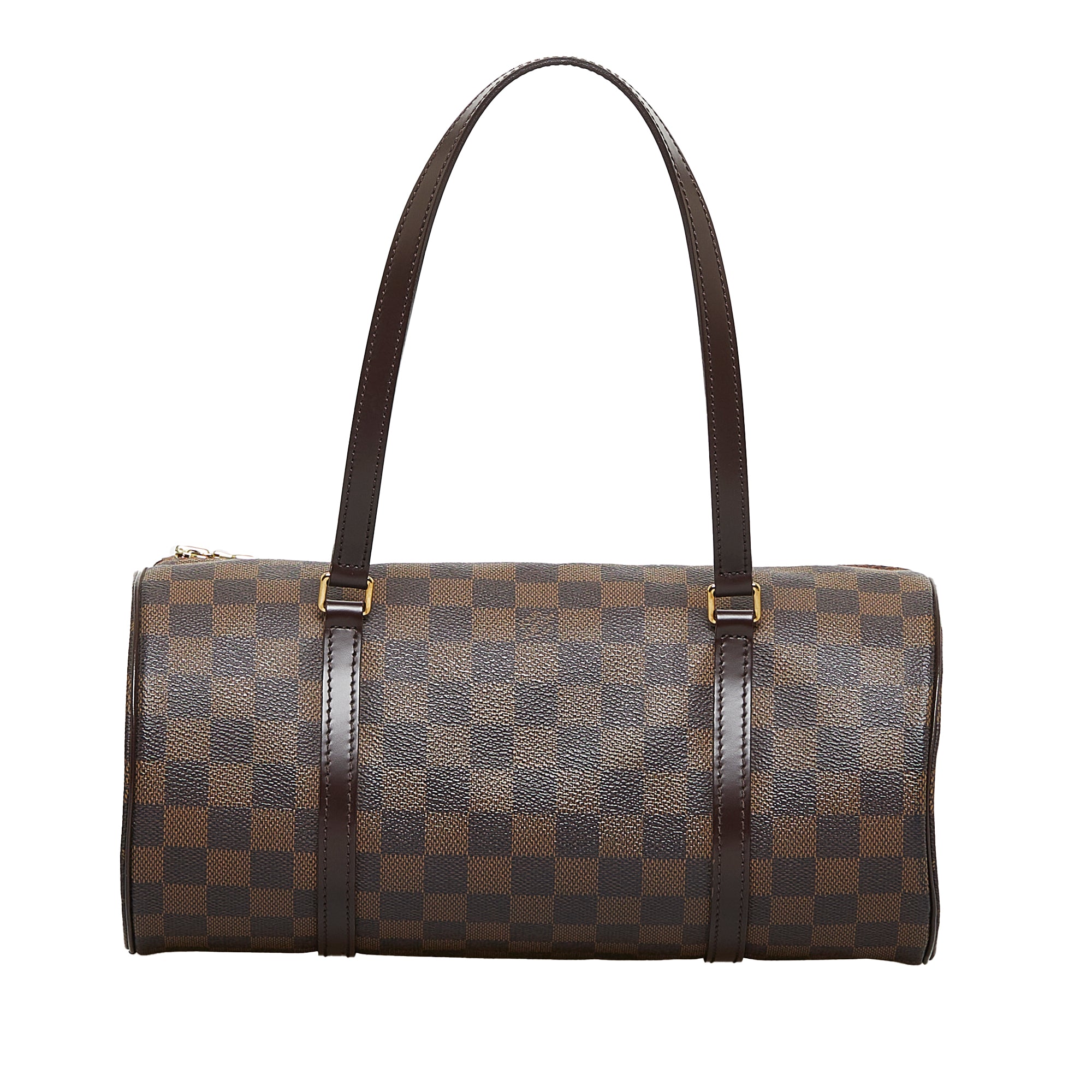 Louis Vuitton Damier Ebene Papillon Canvas Handbag (pre-owned) in Brown