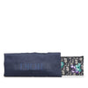 Blue Dior x Kenny Scharf Oblique Coin Card Holder