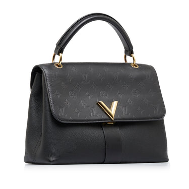 Black Louis Vuitton Monogram Very One Handle Satchel - Designer Revival