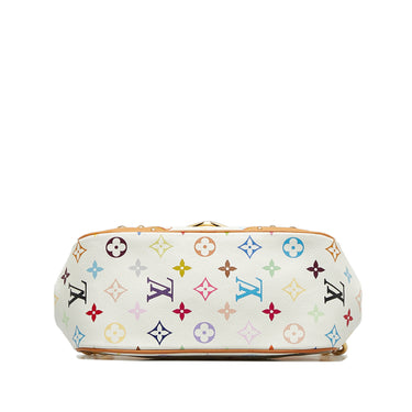 White Louis Vuitton Monogram Multicolore Marilyn Handbag - Designer Revival