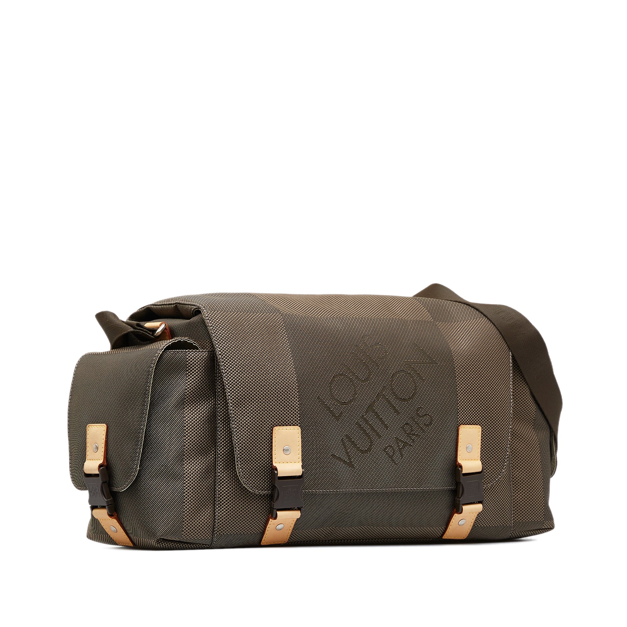 Brown Louis Vuitton Damier Geant Belier Crossbody Bag
