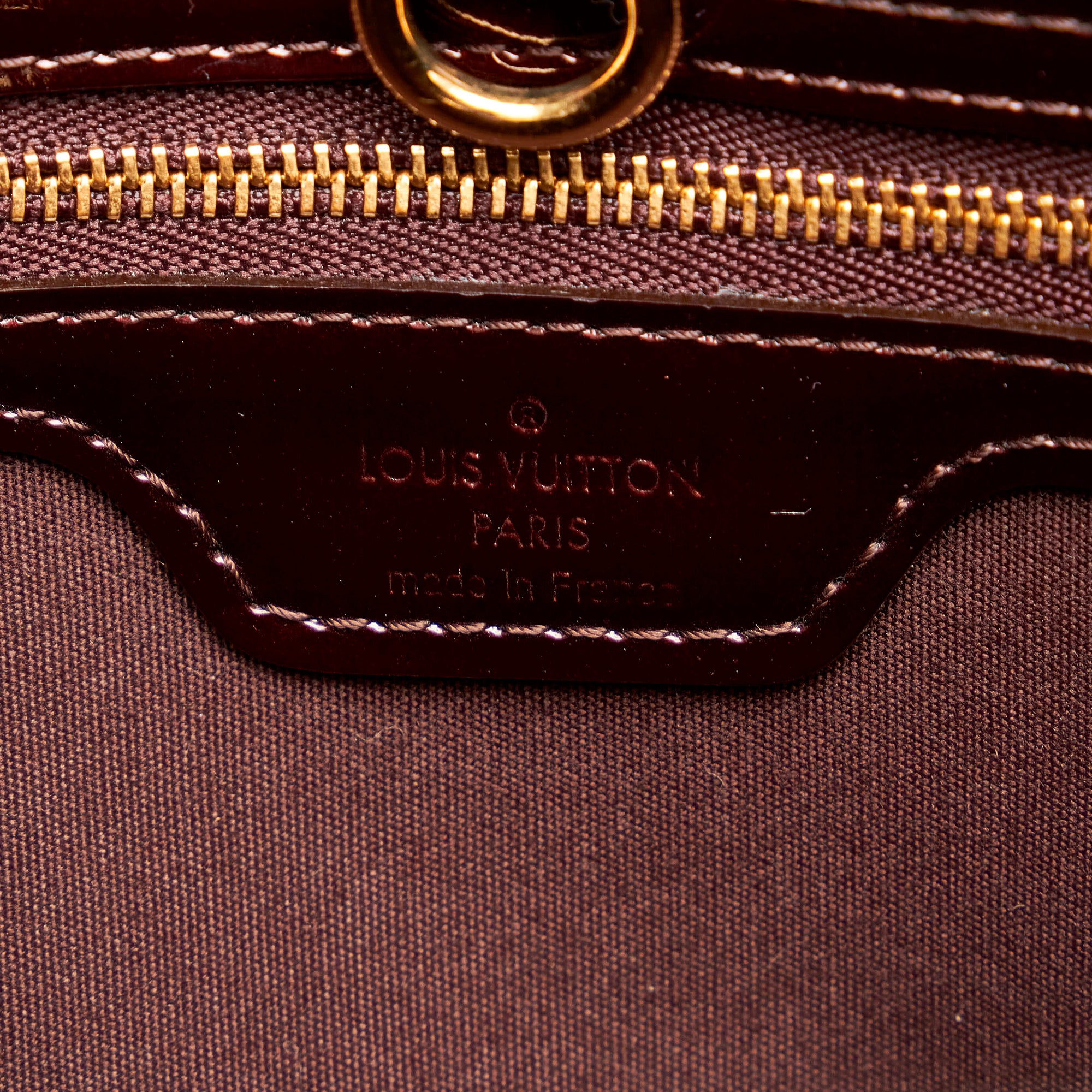 Louis Vuitton Purple Monogram Vernis Wilshire PM QJB0FGMQUF005