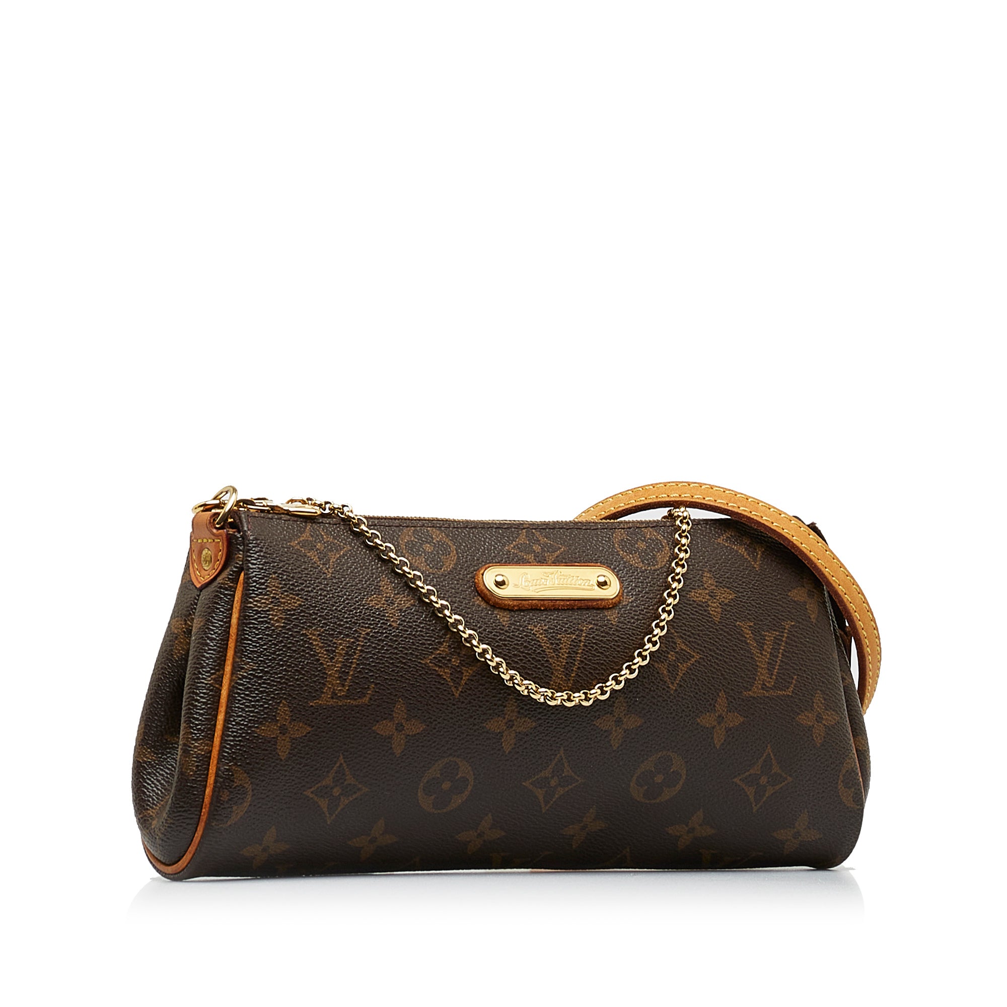 Louis Vuitton - Authenticated Eva Clutch Bag - Leather Brown for Women, Never Worn, with Tag