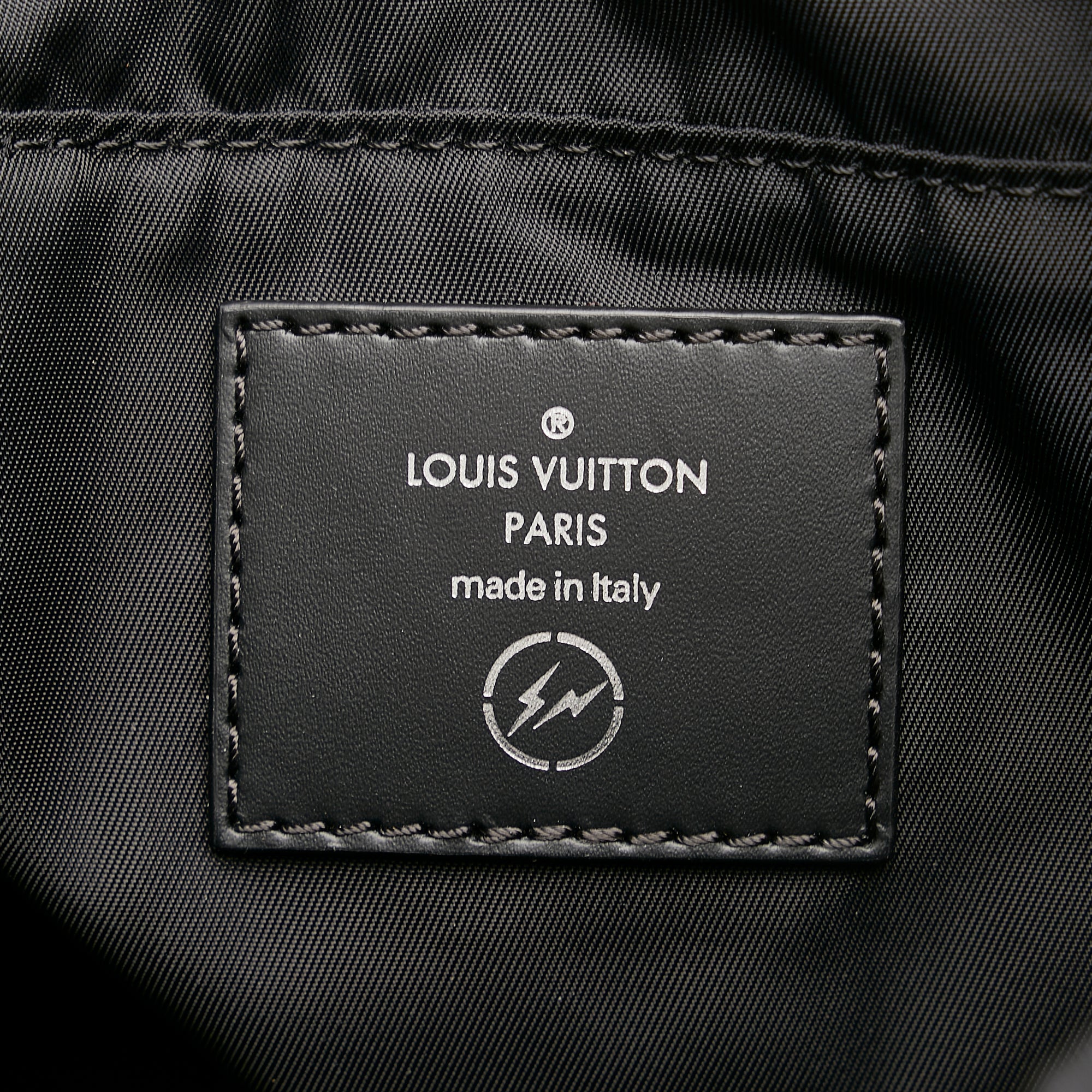 Louis Vuitton Black x Fragment Monogram Eclipse Tote Bag Leather  ref.1035976 - Joli Closet