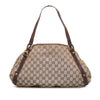 Brown Gucci GG Canvas Pelham Shoulder Bag