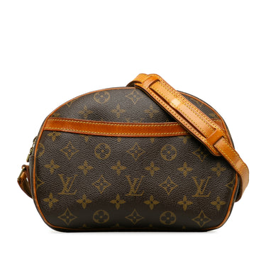 Brown Louis Vuitton Monogram Blois Crossbody Bag - Designer Revival