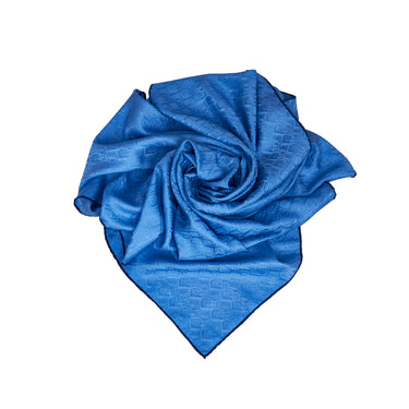 Blue Dior Trotter Silk Scarf Scarves