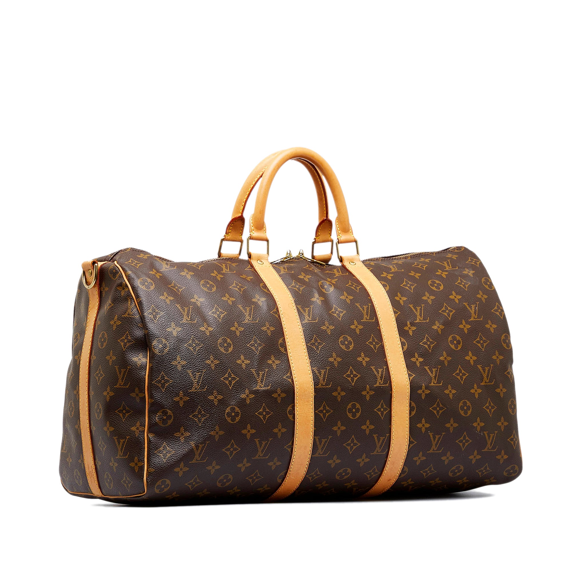 Pre-Owned Louis Vuitton Keepall Bandouliere Monogram 50 Brow2 