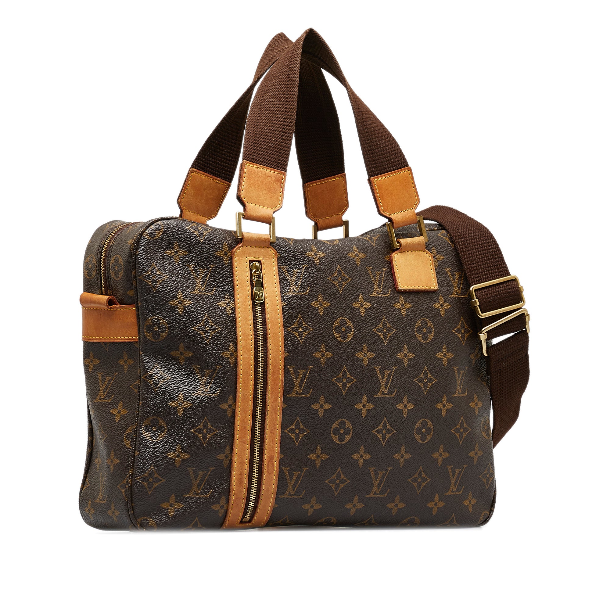 Brown Louis Vuitton Monogram Sac Bosphore Business Bag – Designer