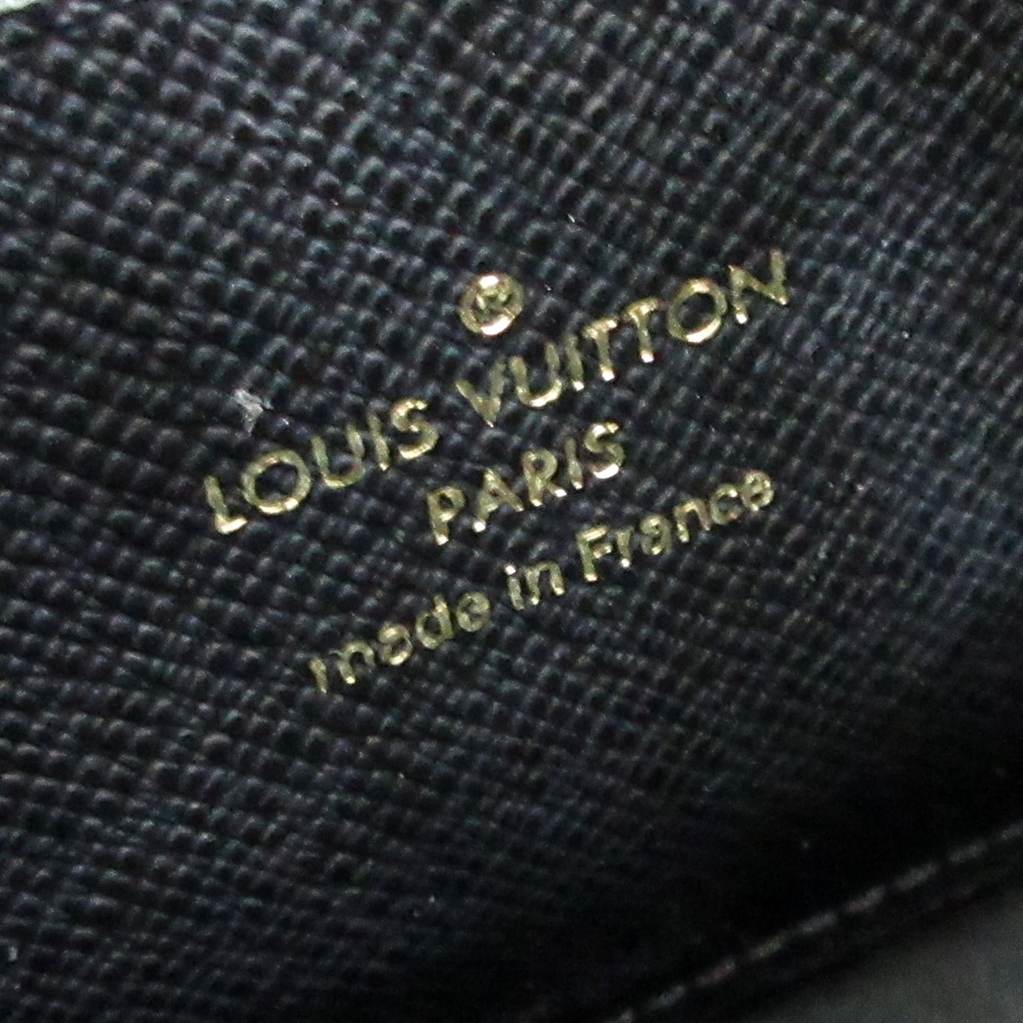 LOUIS VUITTON Reverse Monogram Giant Double Zip Pochette 1253704