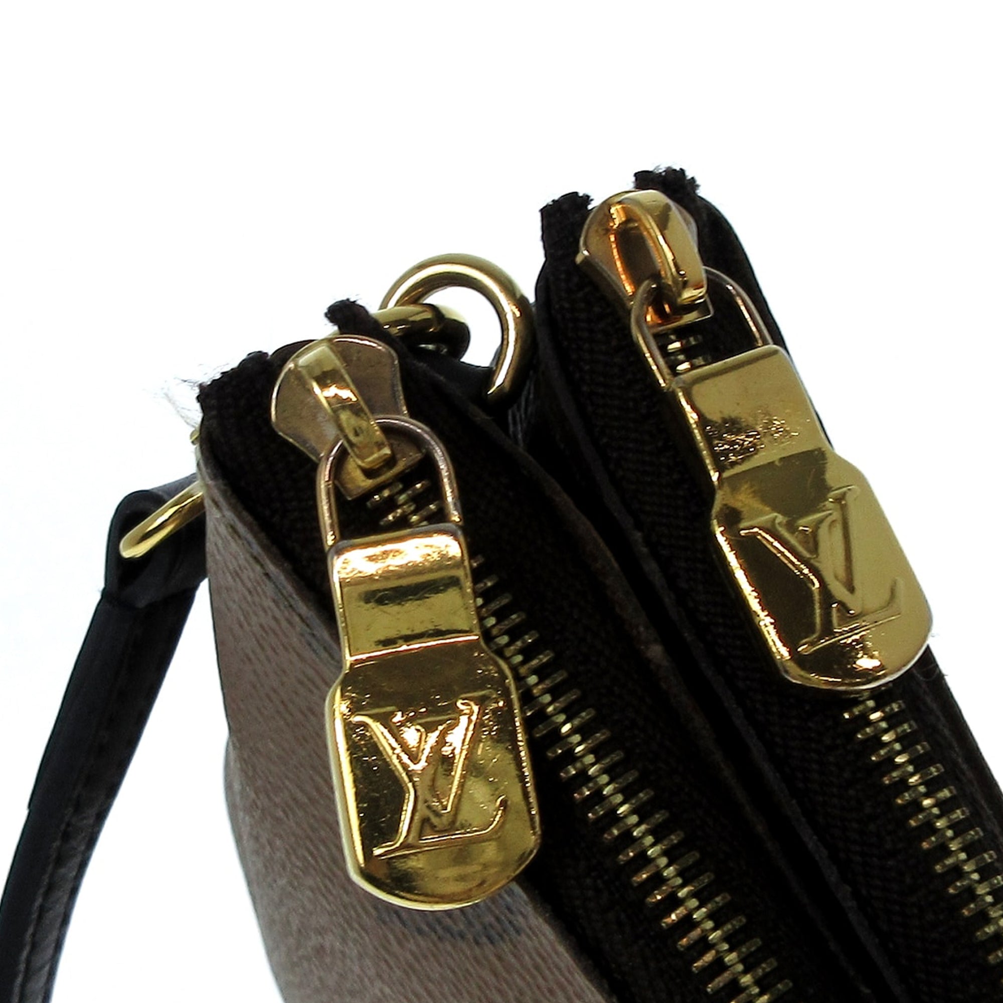 Louis Vuitton Double zip reverse pochette!! review/comparison and