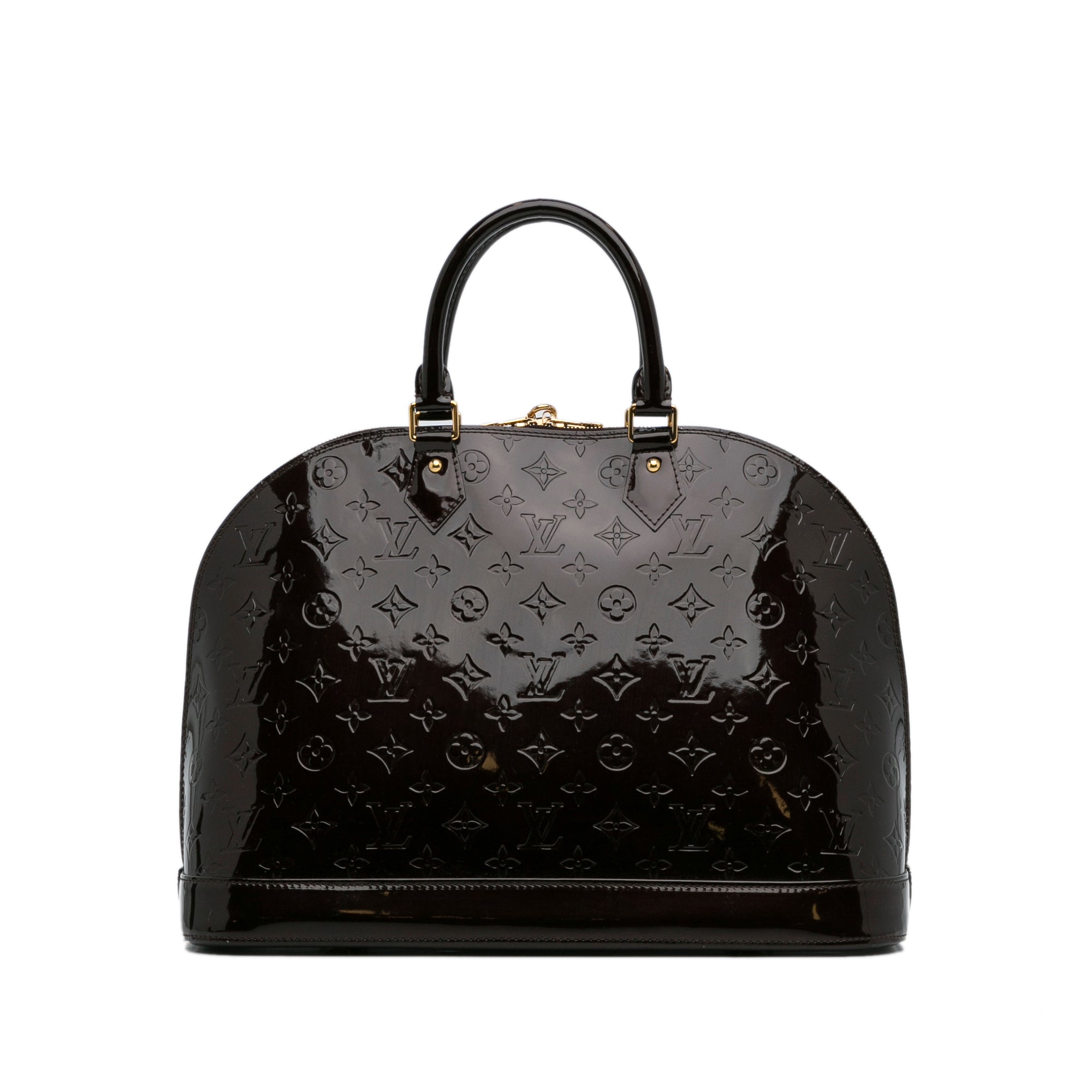 Louis Vuitton Black Monogram Vernis Lockit PM Bag
