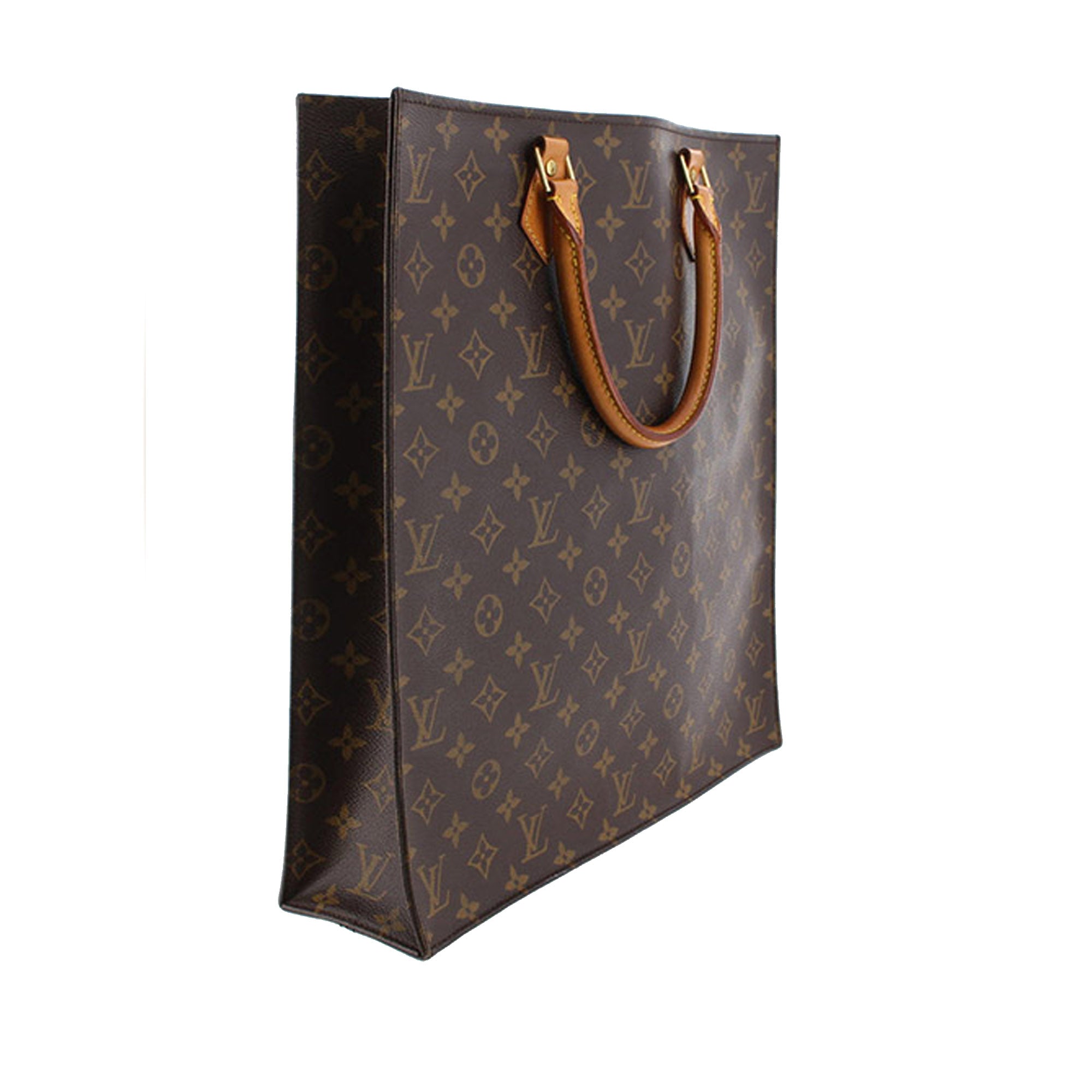 Louis Vuitton Monogram Canvas Sac Plat Tote Bag
