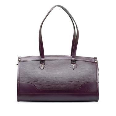 Purple Louis Vuitton Epi Madeleine PM Handbag
