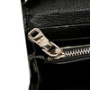 Black Miu Miu Studded Wallet On Chain Crossbody Bag