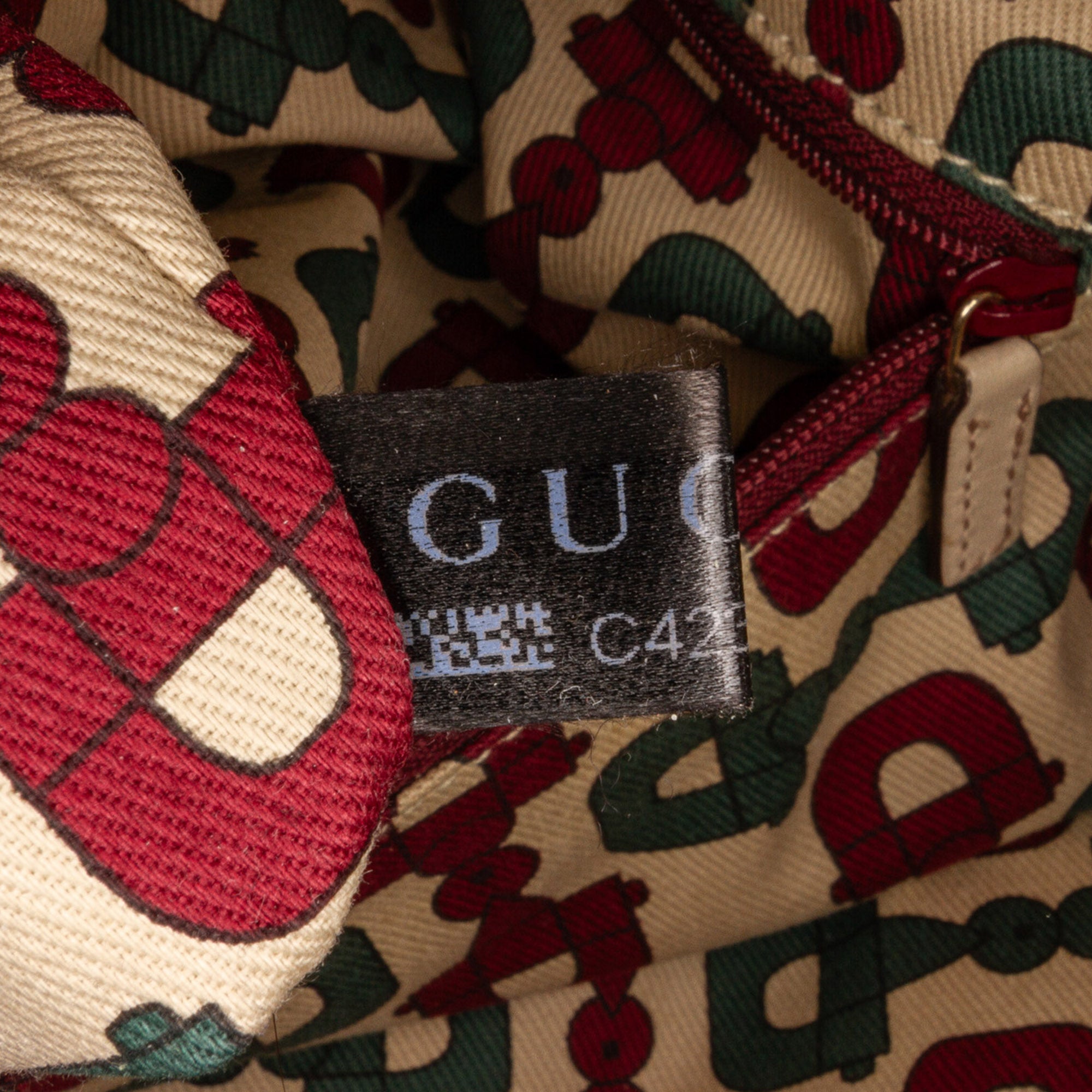 White Gucci Guccissima Tribeca Tote Bag