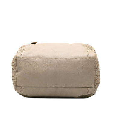 Beige Bottega Veneta Intrecciato Handbag - Designer Revival