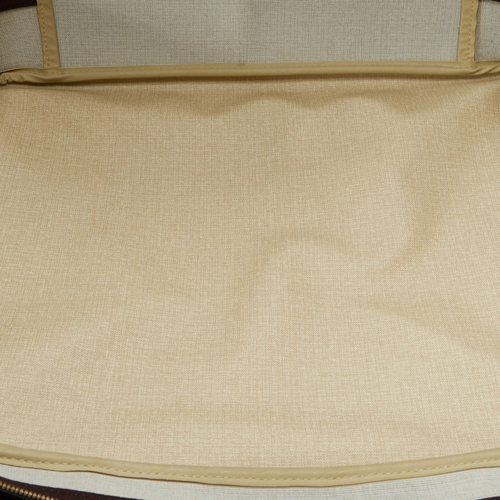 Brown Louis Vuitton Monogram Alize 24 Heures Travel Bag – Designer