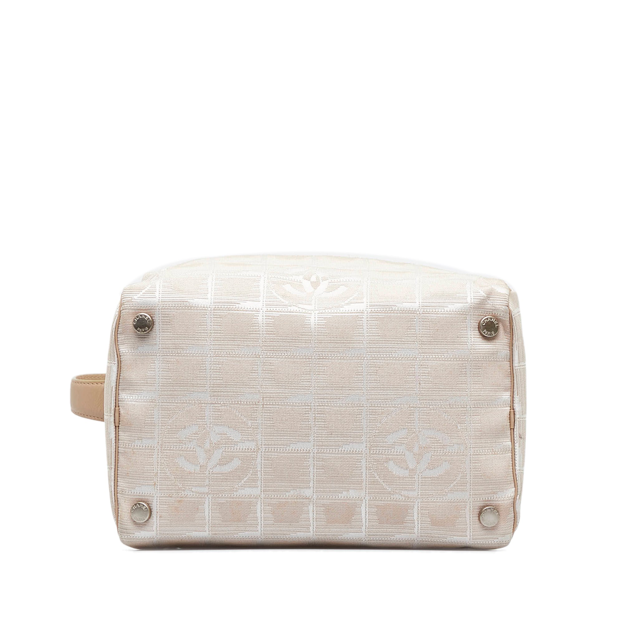 Beige Chanel New Travel Line Vanity Bag – Designer Revival