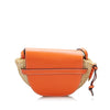 Orange Loewe Mini Gate Crossbody Bag