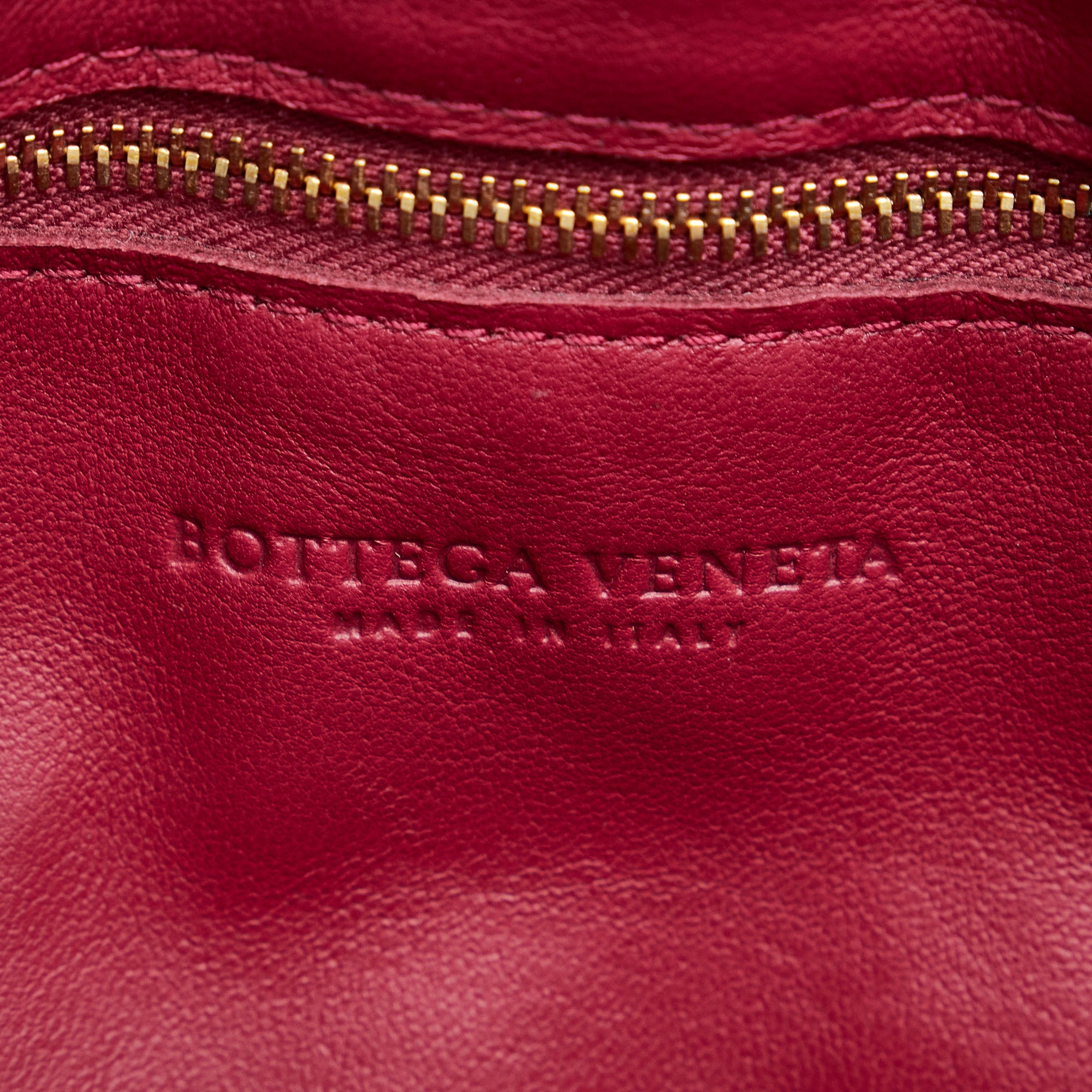Red Bottega Veneta Padded Cassette Crossbody Bag - Designer Revival
