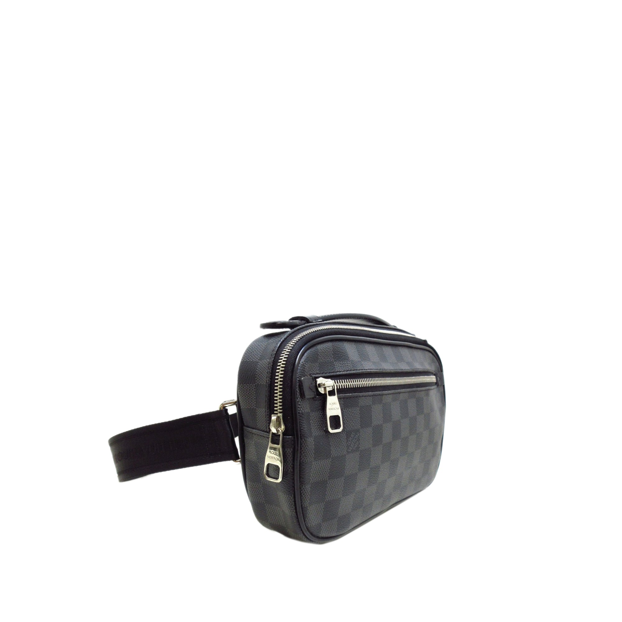 Louis Vuitton Damier Graphite Ambler Waist Bag - Grey Waist Bags, Bags -  LOU723467