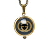 Silver Gucci Interlocking G Pendant Necklace