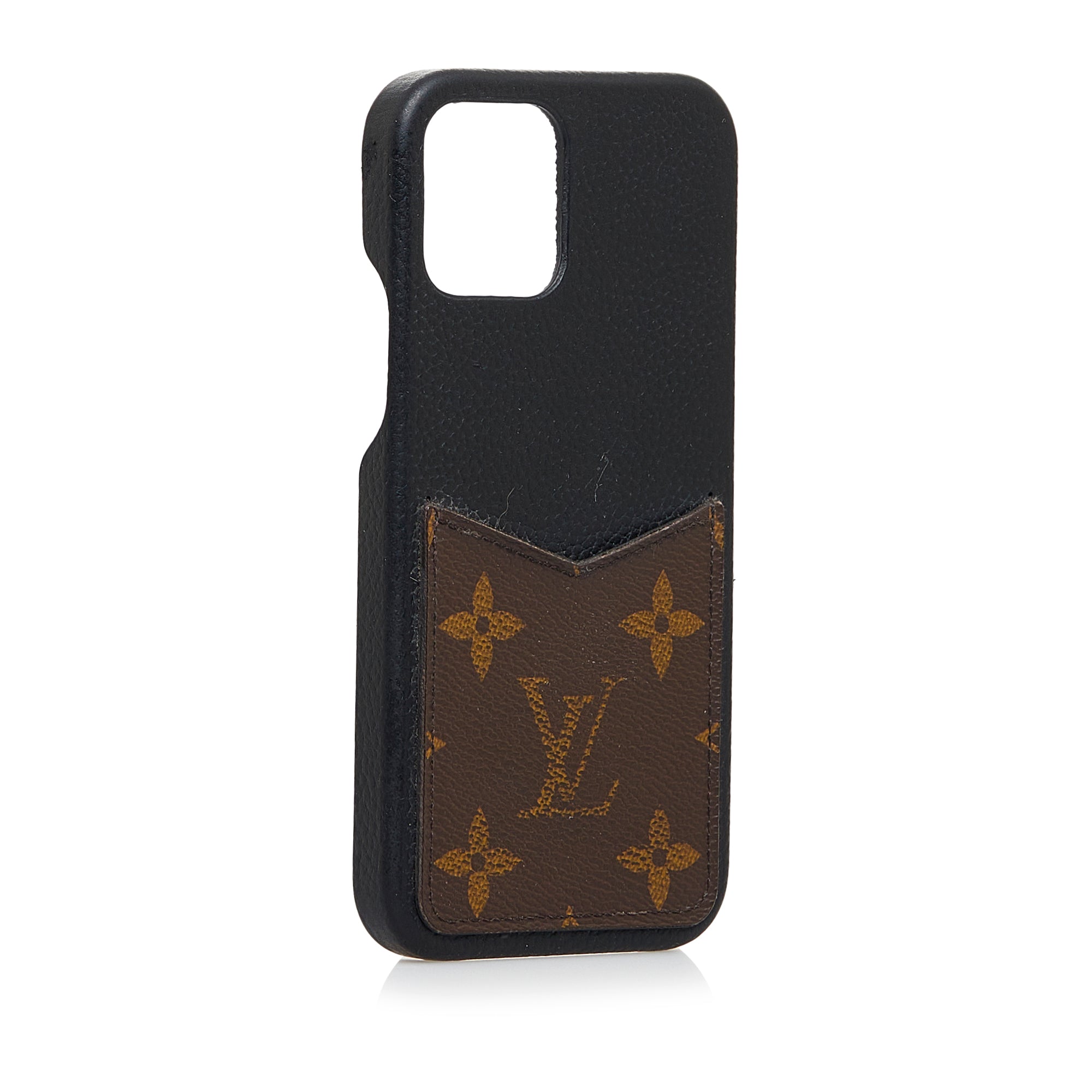 Brown Louis Vuitton Monogram iPhone Pro Case Designer Revival