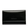Black Prada Leather Key Case - Designer Revival