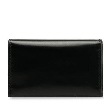 Black Prada Leather Key Case - Designer Revival